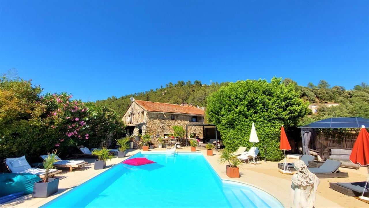 Bed and Breakfast La Bergerie Du Moulin (Adults Only) Taradeau Экстерьер фото