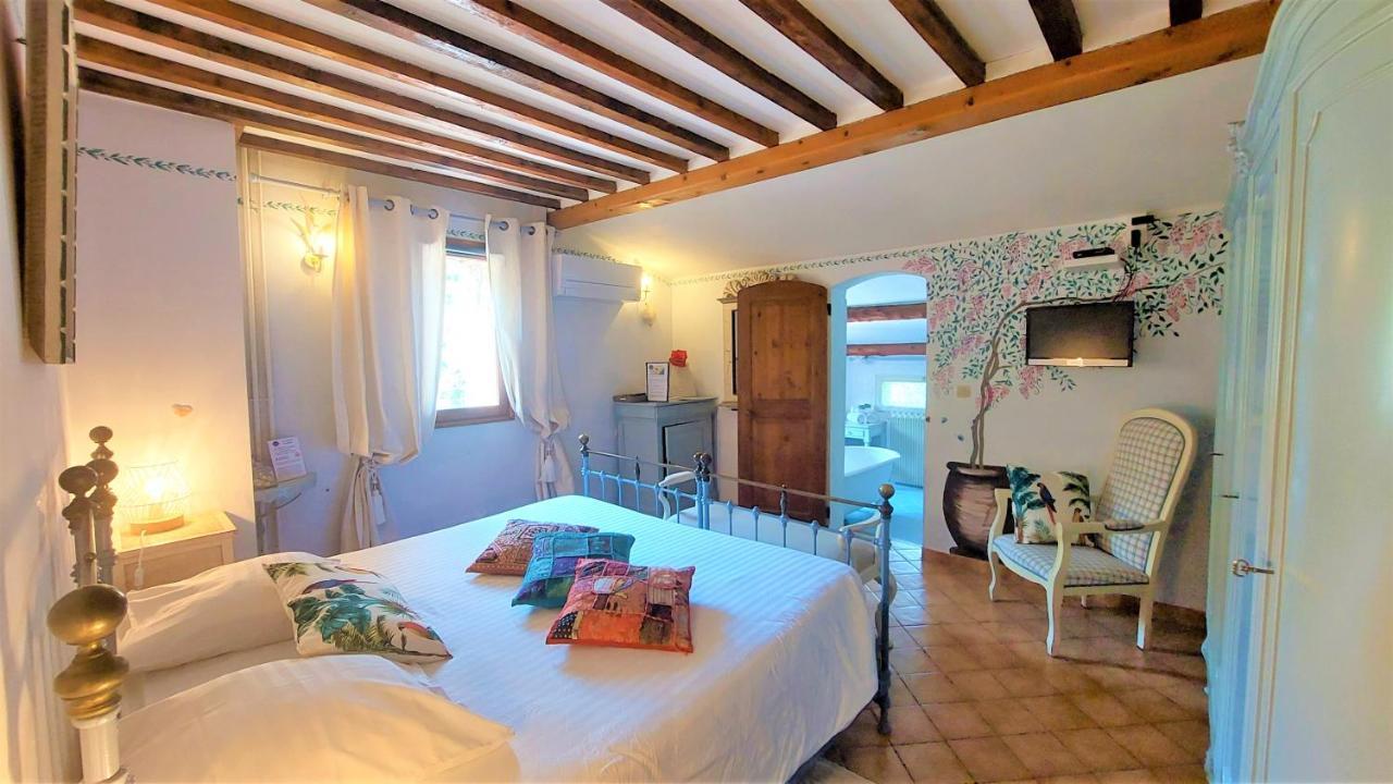 Bed and Breakfast La Bergerie Du Moulin (Adults Only) Taradeau Экстерьер фото