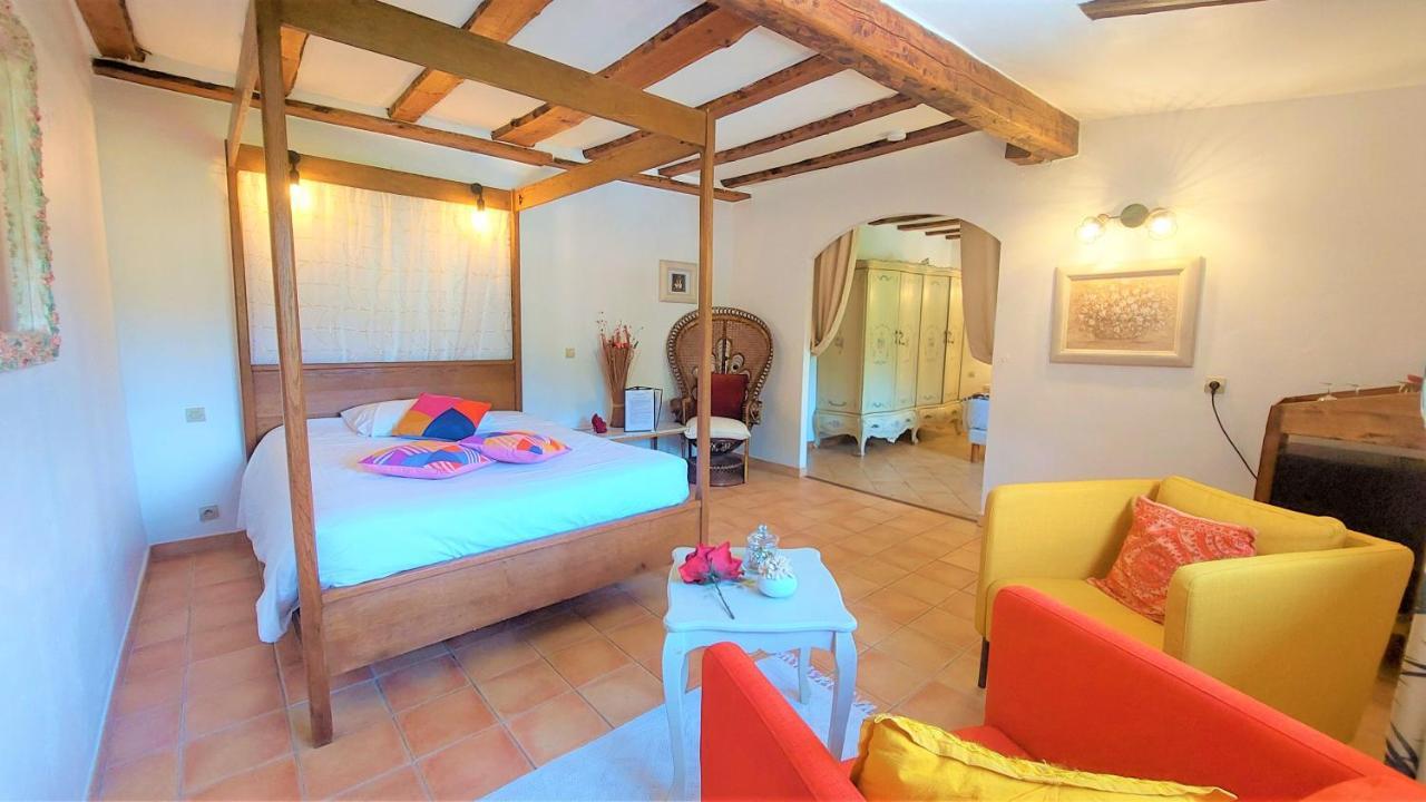 Bed and Breakfast La Bergerie Du Moulin (Adults Only) Taradeau Экстерьер фото